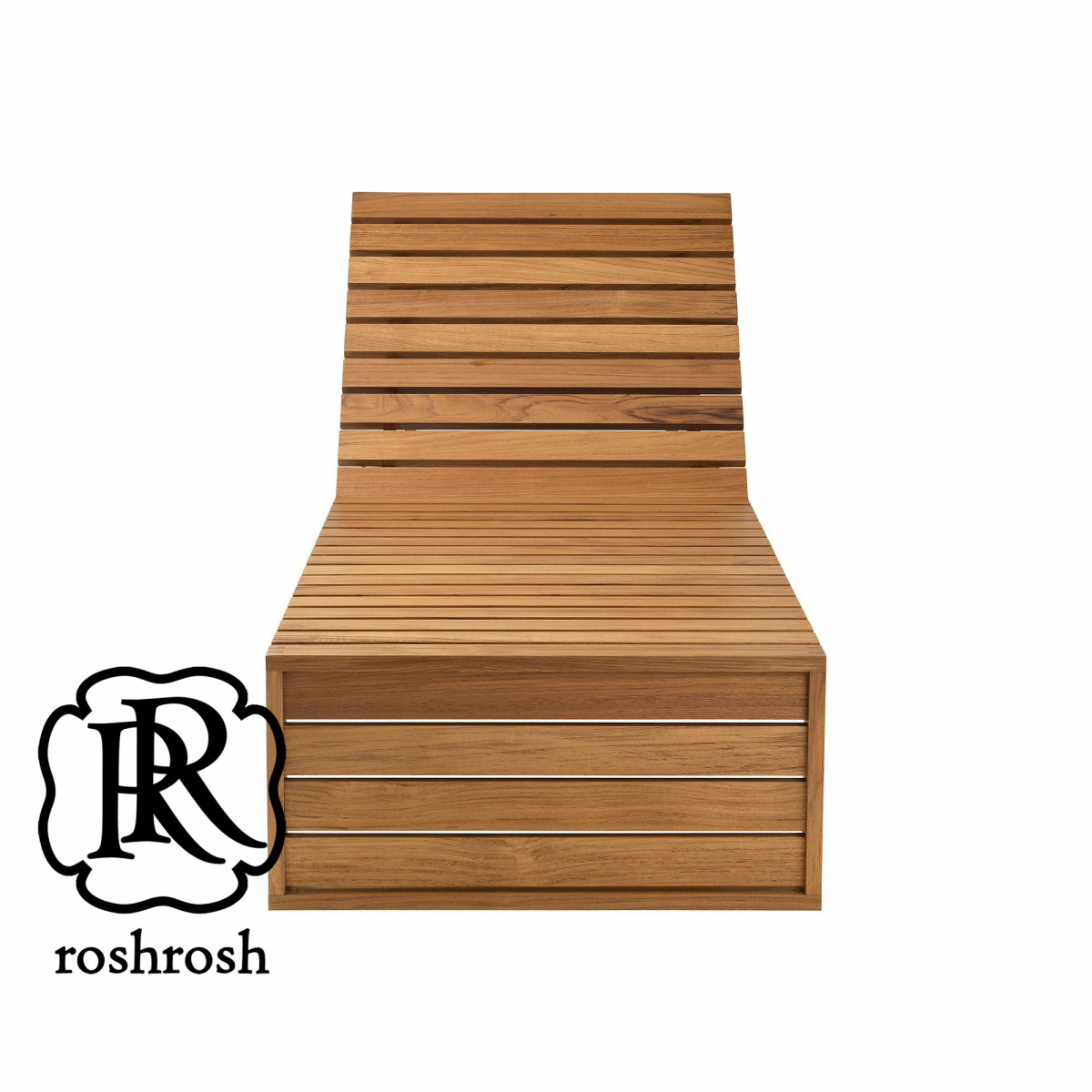 sun bed teak wood