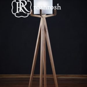 Geneve Teak Floor Lamp