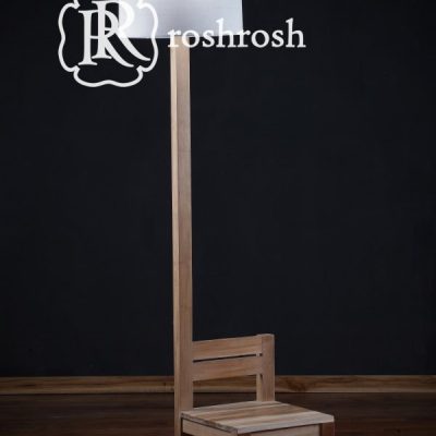 Istanbul Teak  Floor Lamp