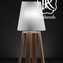 London Teak Table Lamp Supplier