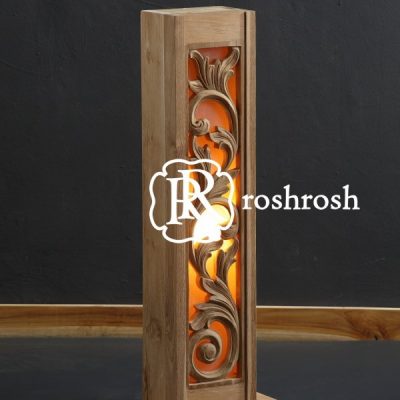 Bali Teak Outdoor Lamp