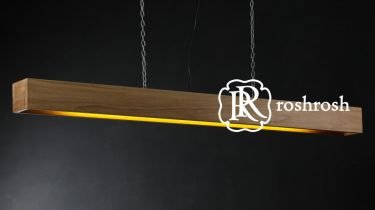 Beijing Teak Hanging Lamp