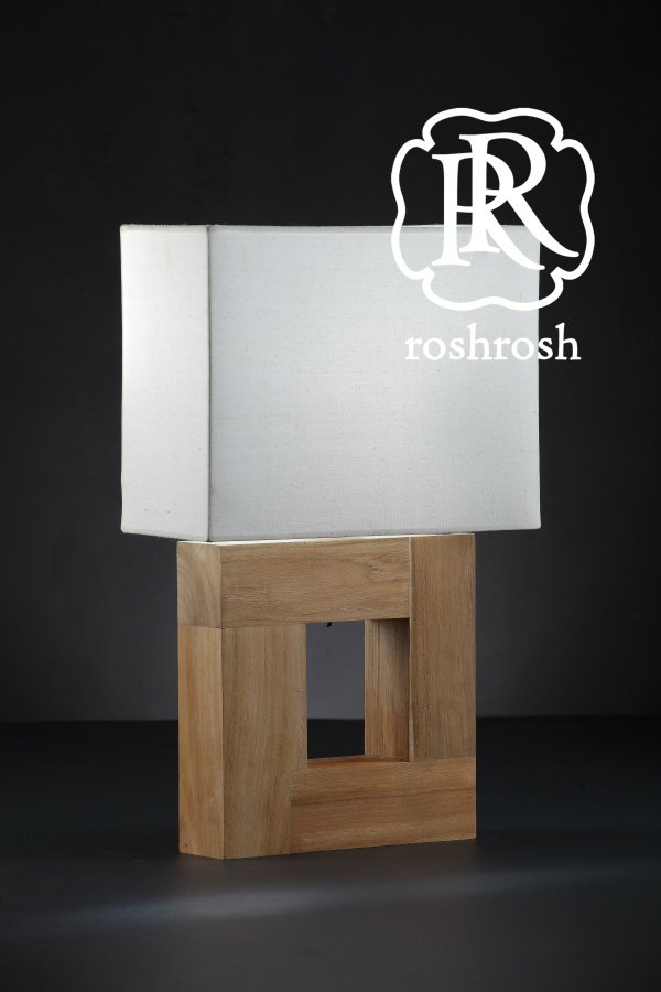 Berlin Teak Table Lamp