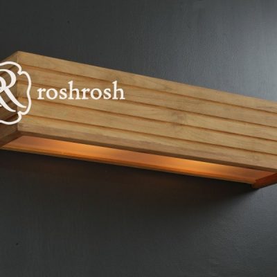 Budapest Teak Wall Lamp