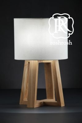 Jeddah Teak Table Lamp