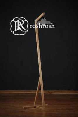 Moscow Teak  Floor Lamp