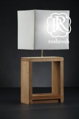 Moscow Teak Table Lamp