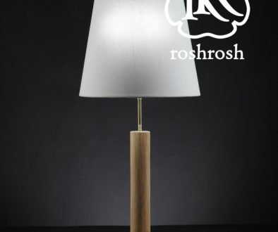 New York Teak Table Lamp