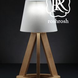 Paris Teak Table Lamp