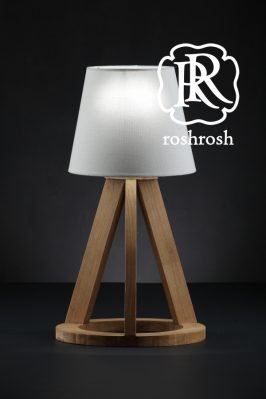 Paris Teak Table Lamp